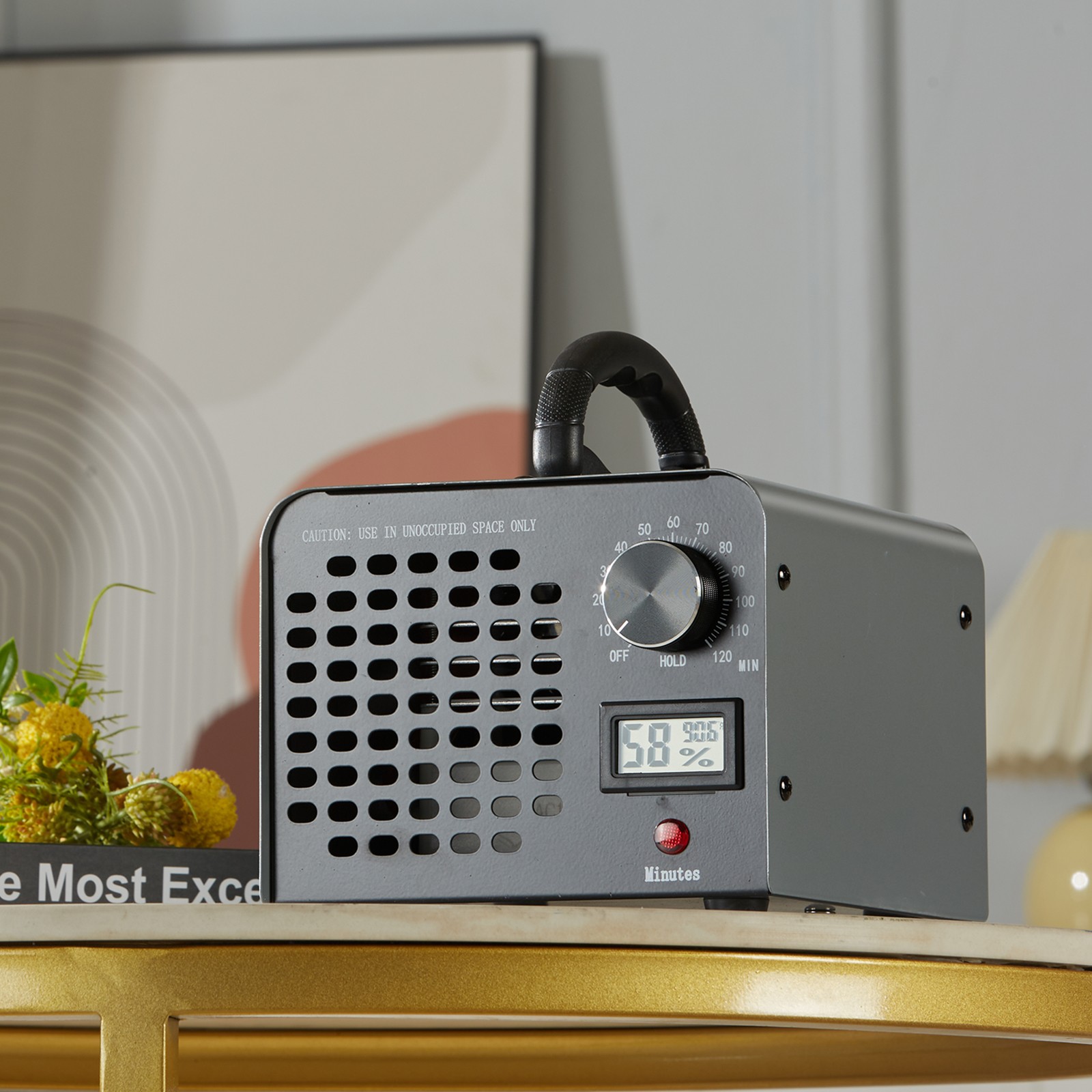 VEVOR Ozone Generator 36000mg/h Ozone Machine Odor Remover with 0-120min Timer