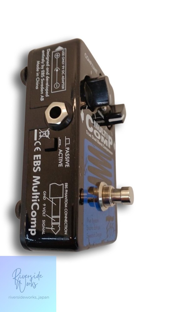 EBS MULTICOMP Effect Pedal Compressor for Guitar and Bass JP