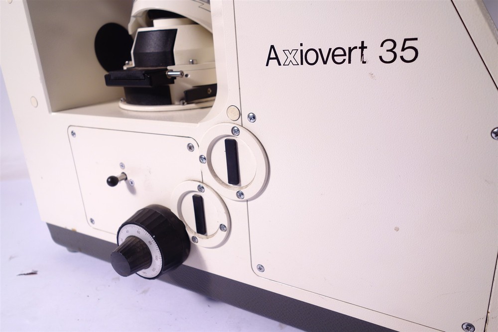 Zeiss Axiovert 35 Microscope / Binocular Head - Excellent Working