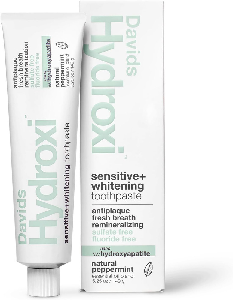 Davids Hydroxi Fluoride Free Nano Hydroxyapatite Toothpaste for Remineralizing E