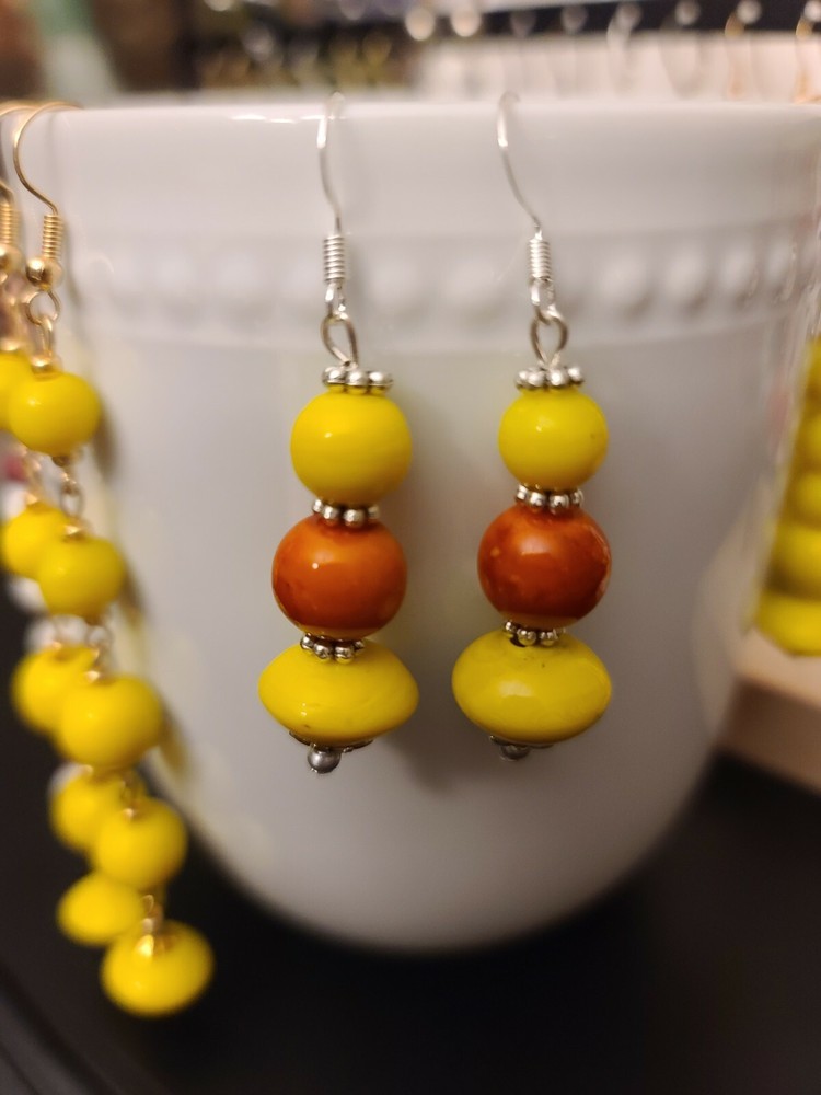 Handmade Beaded Earrings