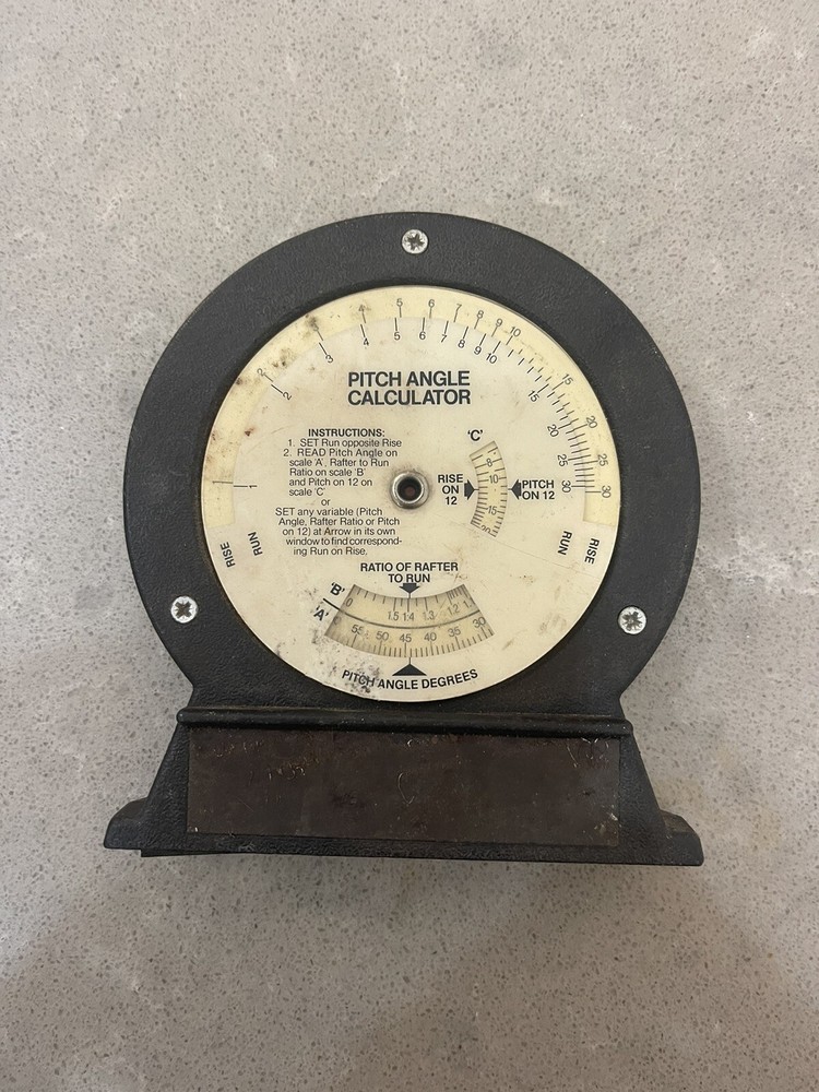 Vintage Ace Magnetic Protractor