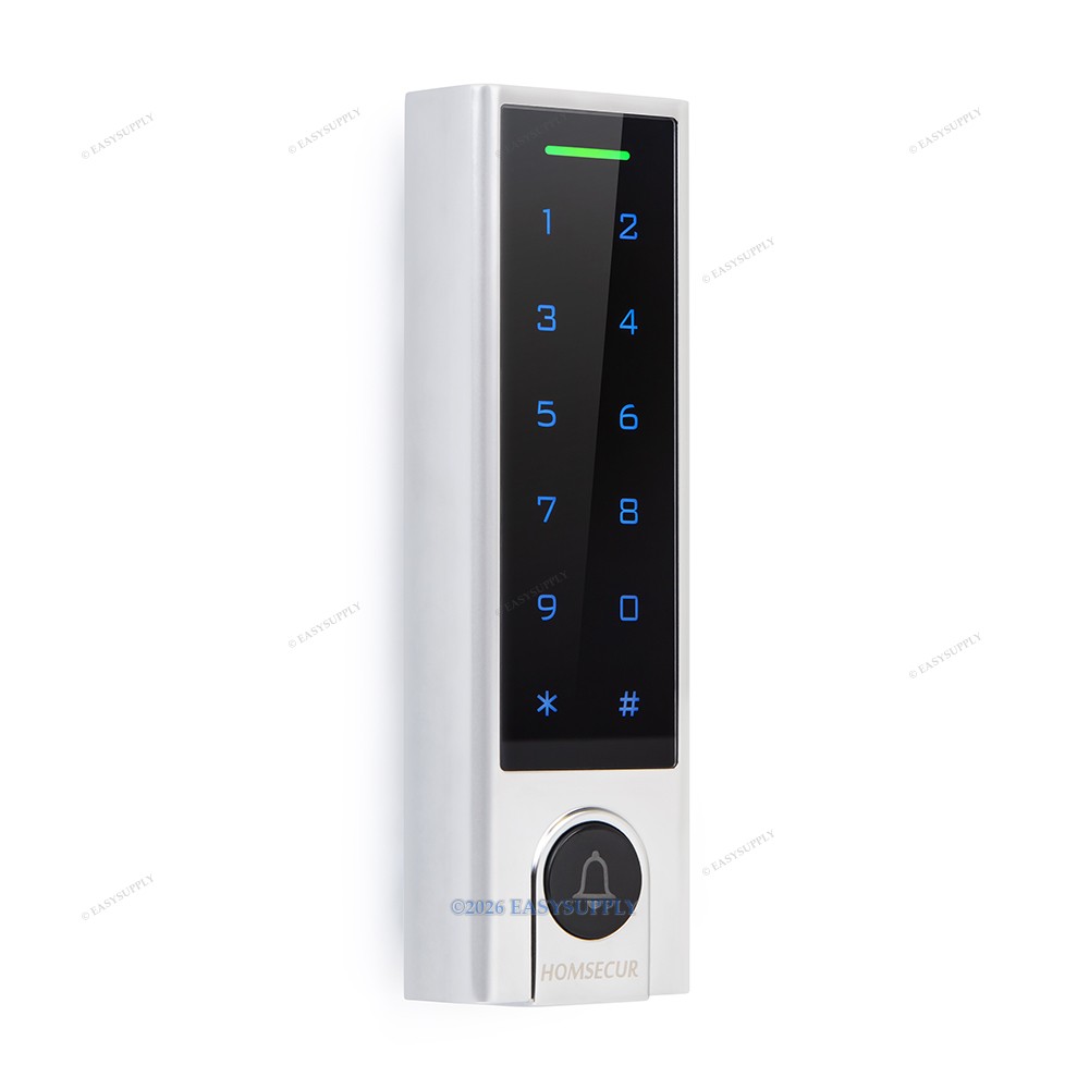 Touch Keypad Entry Access Control Unit With 10pcs Keyfobs Up to Max 1000 Users