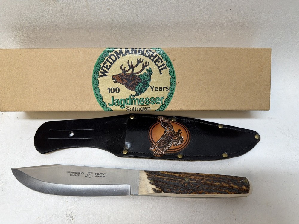 WEIDMANNSHELL CUSTOM HANDMADE KNIFE