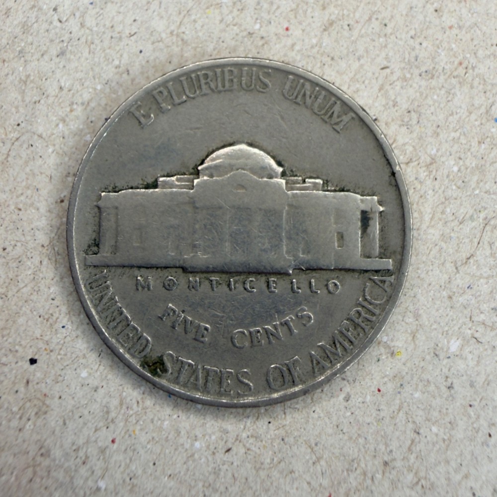 1940 Jefferson 5C Average Condition Nickel