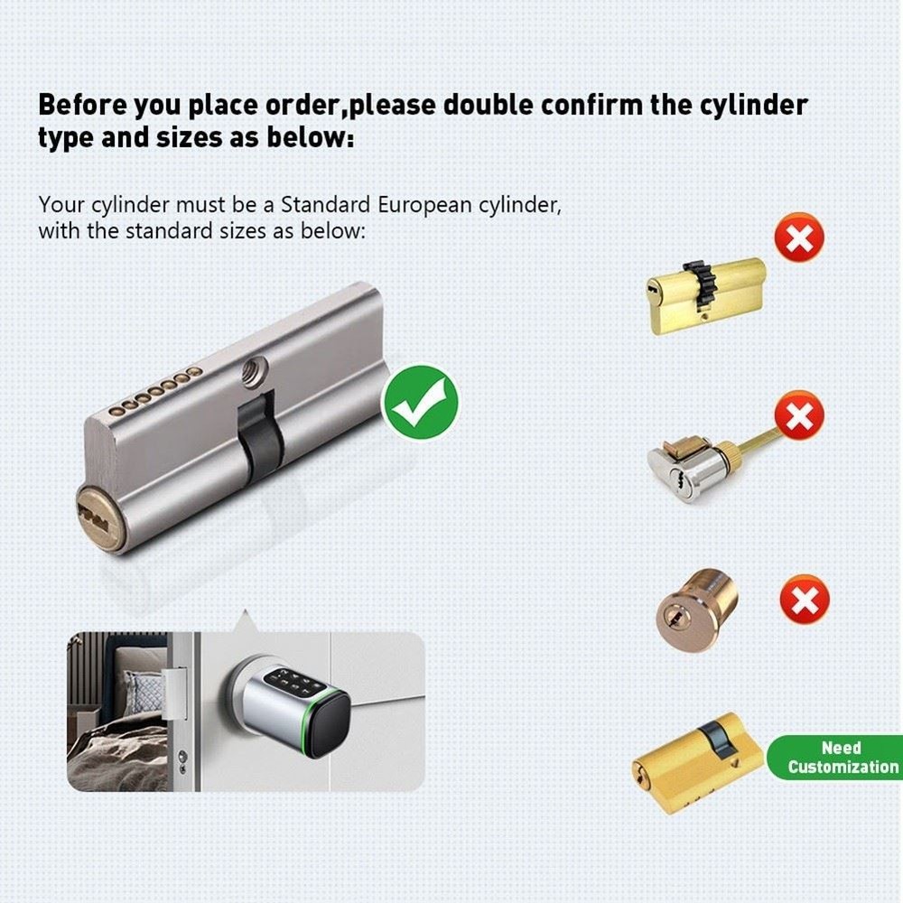 Password Swipe Card Intelligent Lock APP Bluetooth Unlocking