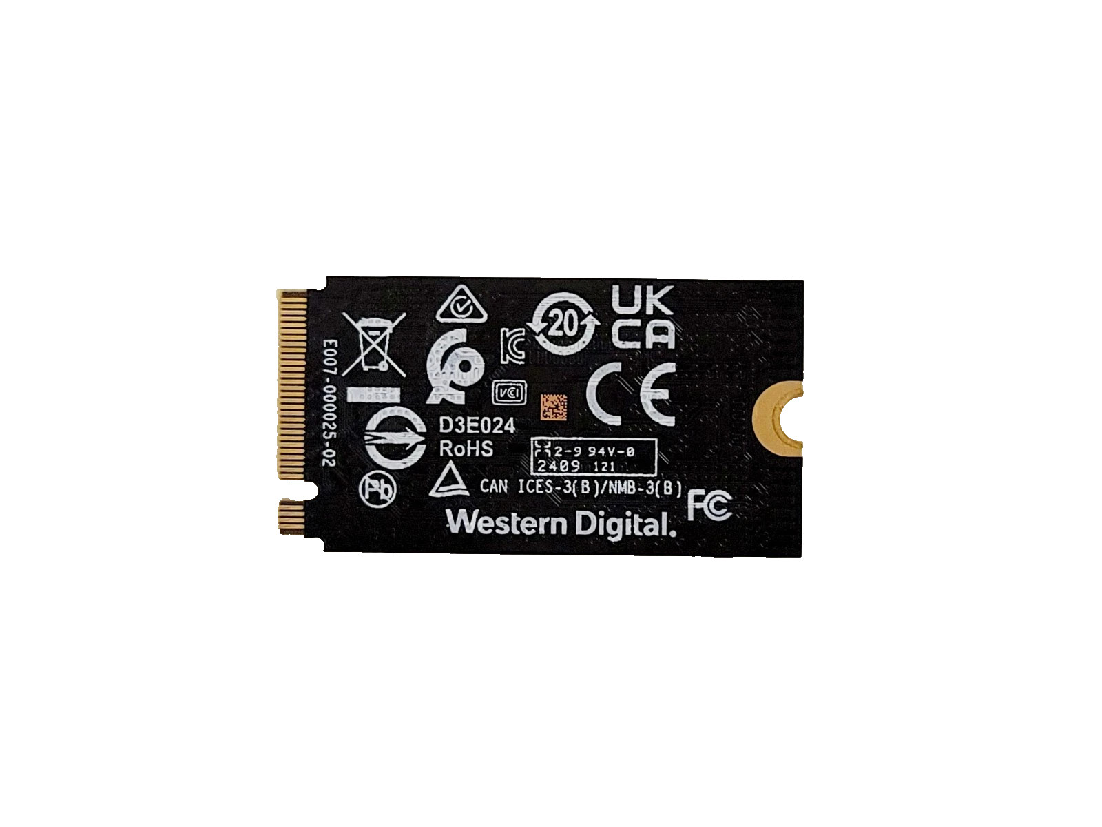 ✅ WD SN740 256GB NVMe SSD SDDPMQD-256G-1101 M.2 2242 Lenovo SSS1G97516 OEM