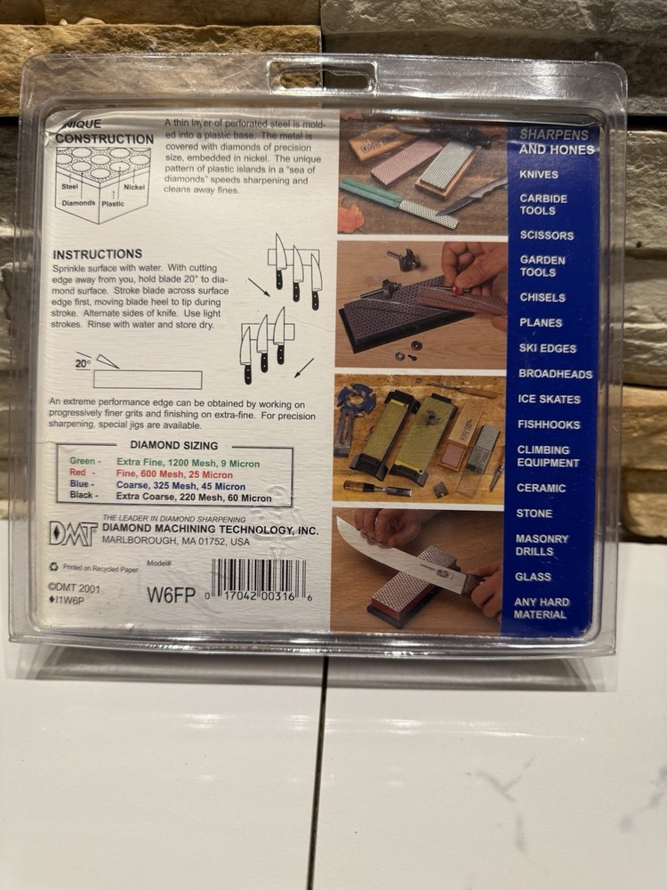 DIAMOND WHETSTONE SHARPENER OPEN BOX