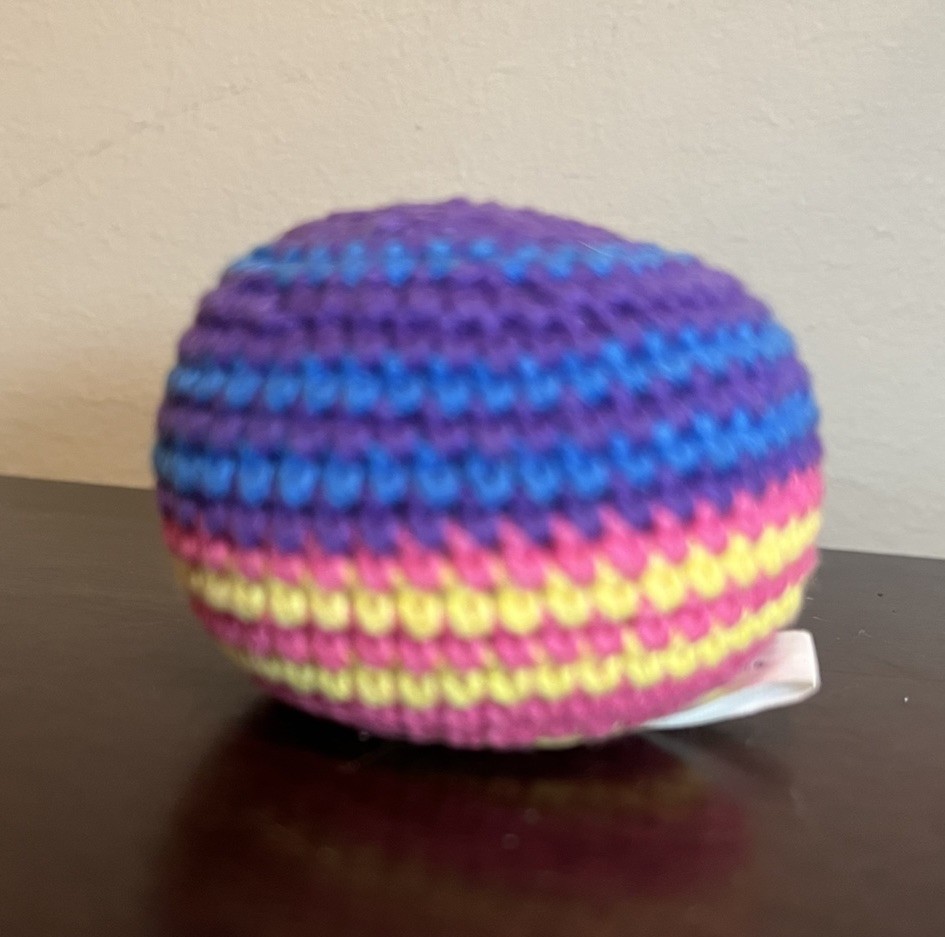 Vintage Colorful Hacky Sac