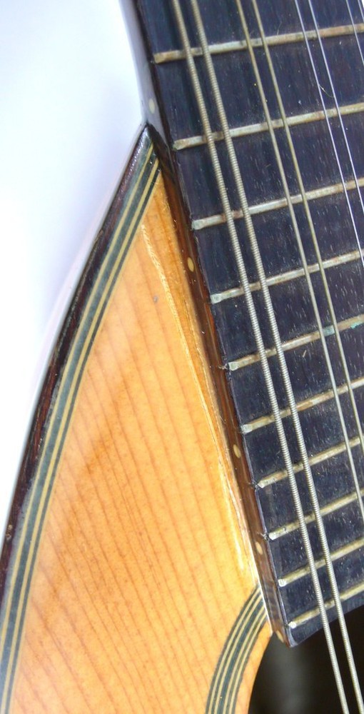 Japan Suzuki M20 Bowlback Solid Spruce Maple Mandolin OJMN189