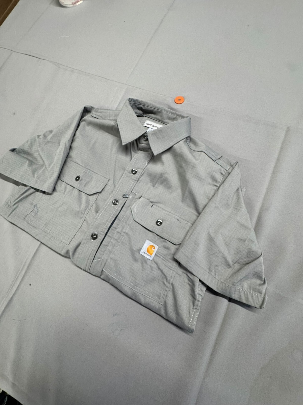 Carhartt Men's Short-Sleeve Button-Down Work Shirt New