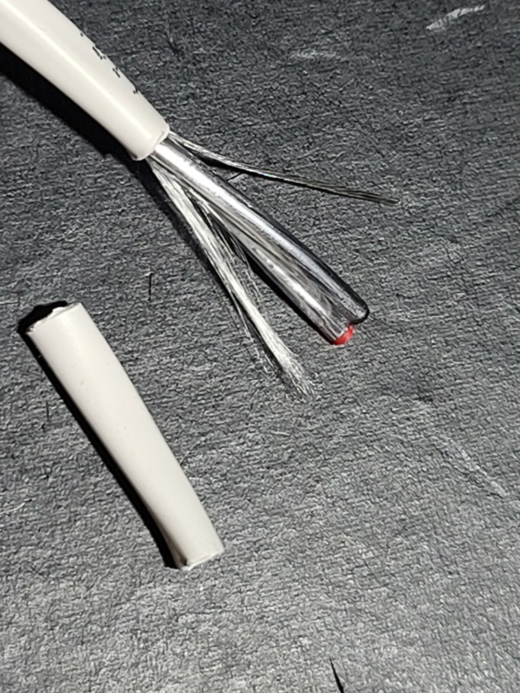 Southwire/Tappan 14/2C Plenum Shielded Security/Communication Cable White /50ft