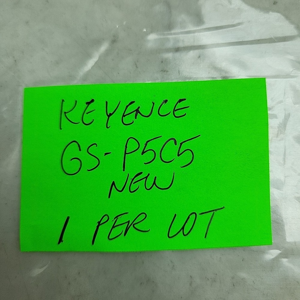 Keyence GS-P5C5 M12 Connector Type Standard Cable Simple Function Type 5-pin 5m