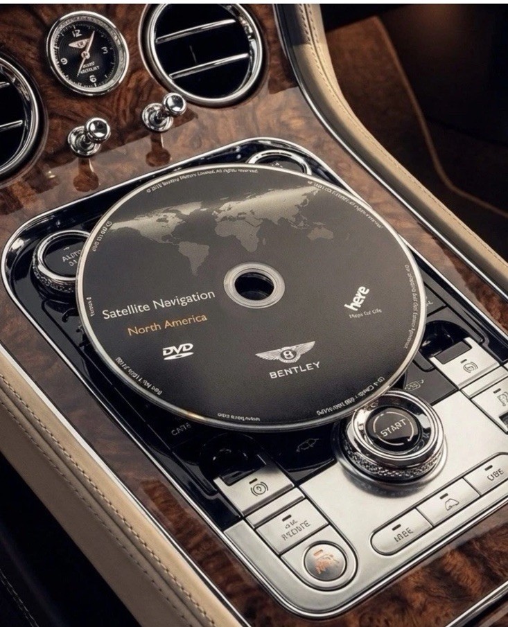 Bentley Continental GT NAVIGATION DVD T1000-24788 VERSION 8
