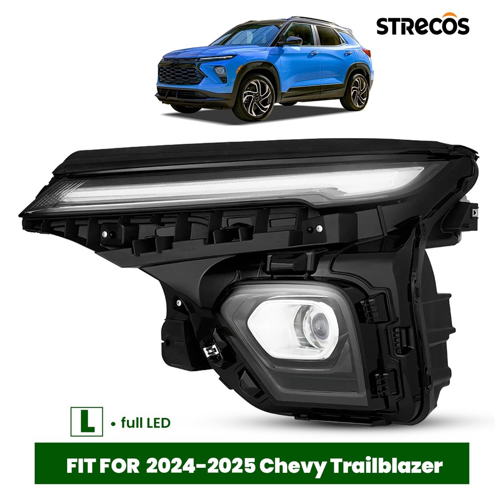 For 2024 2025 Chevy Trailblazer Full LED Headlight Projector Driver Left Side