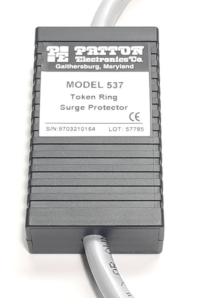 Patton Electronics MODEL 537 Token Ring Surge Protector