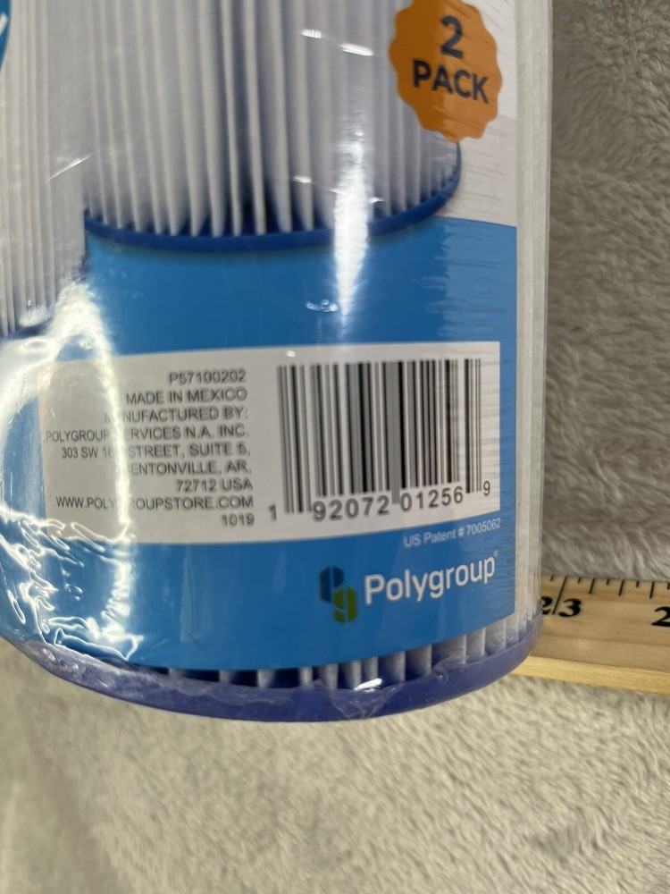 Summer Waves A or C Filter Cartridge Universal 2 pack Pool Filter