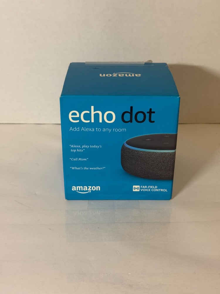Amazon Echo Dot 3rd Gen Smart Speaker - Heather Gray (D9N29T) B2