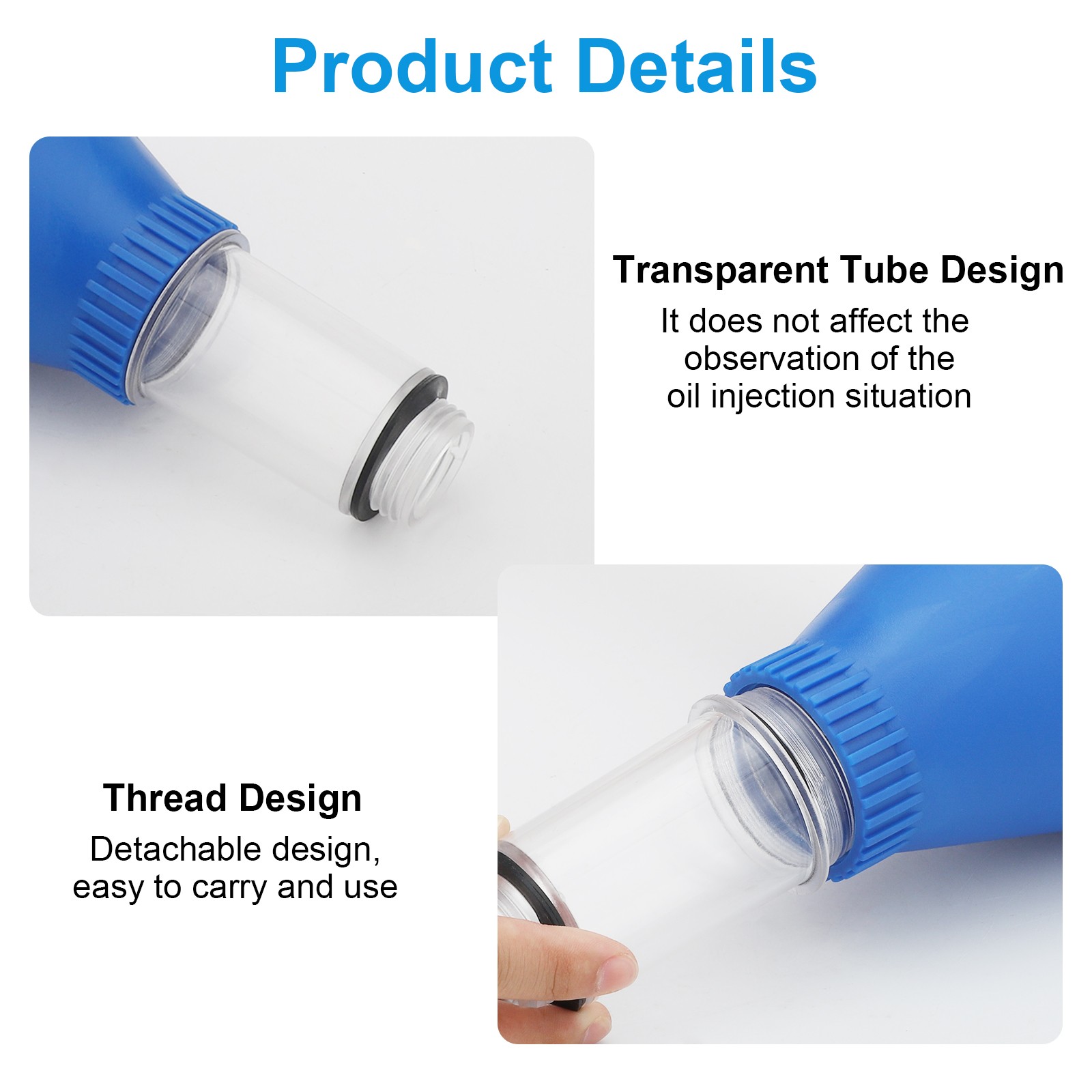 Locking Oil Funnel Threaded Adapter Hands Free Fill Tool for Toyota Lexus Scion