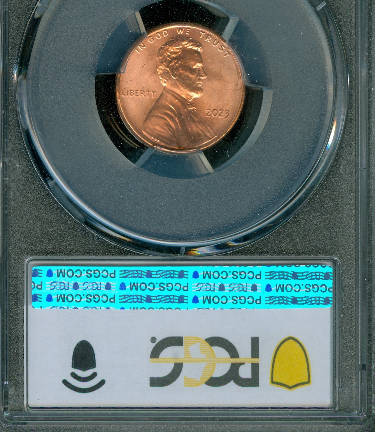 2023 EXTRA V SHIELD LINCOLN CENT PCGS MS66 RD MAC SPOTLESS 3,000 MINTED RARE