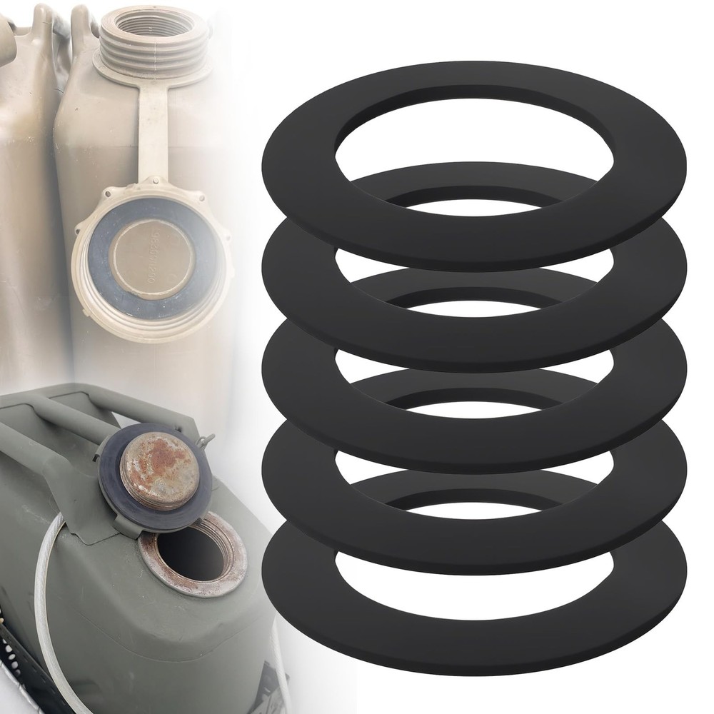 Jerry Can Replacement Gaskets Rubber Seals 5 Pack