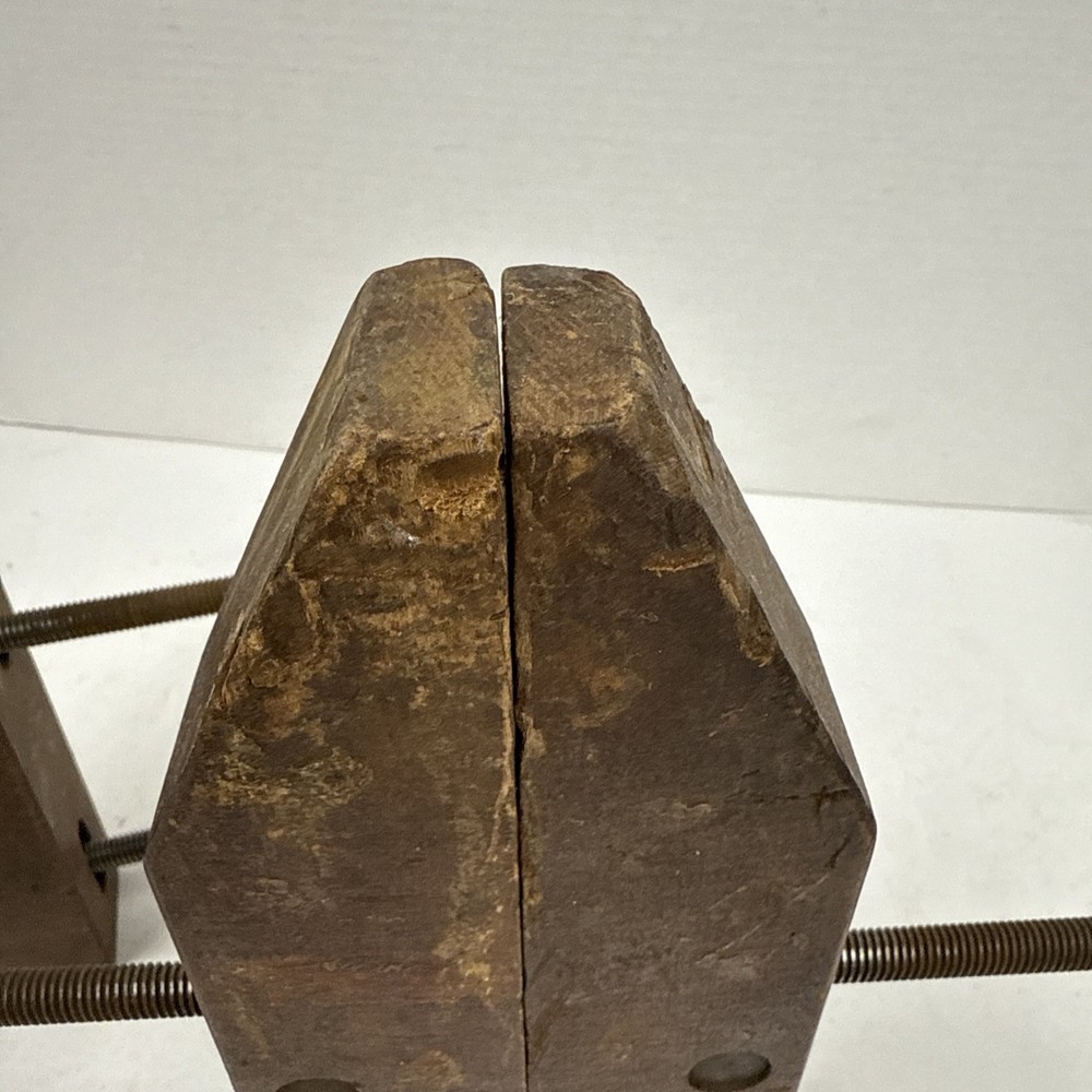 2 JORGENSEN 10" WOODEN PARALLEL CLAMPS