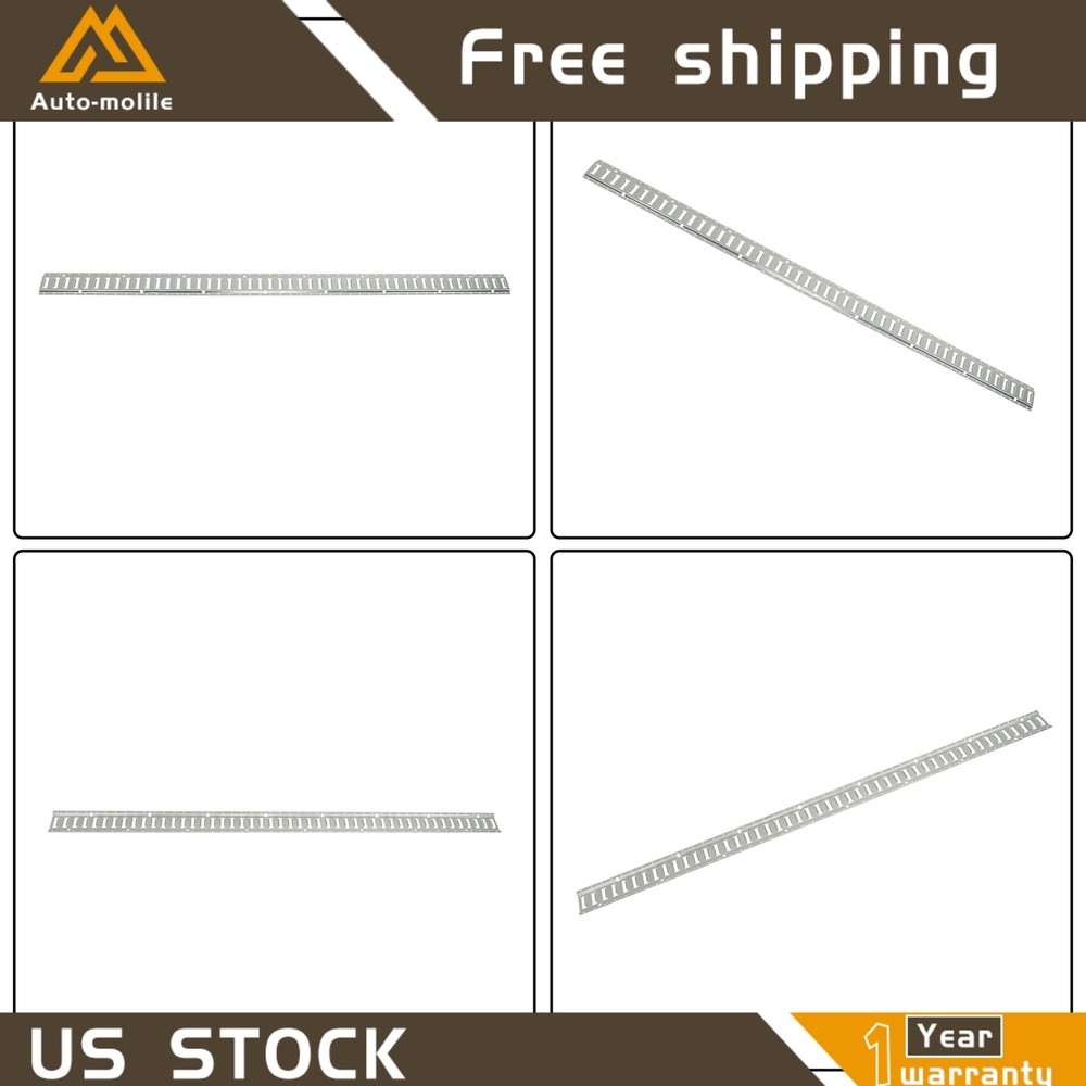 8' E Track Tie Down Rail System Multi Purpose High Quality For Van Truck 28 Pack