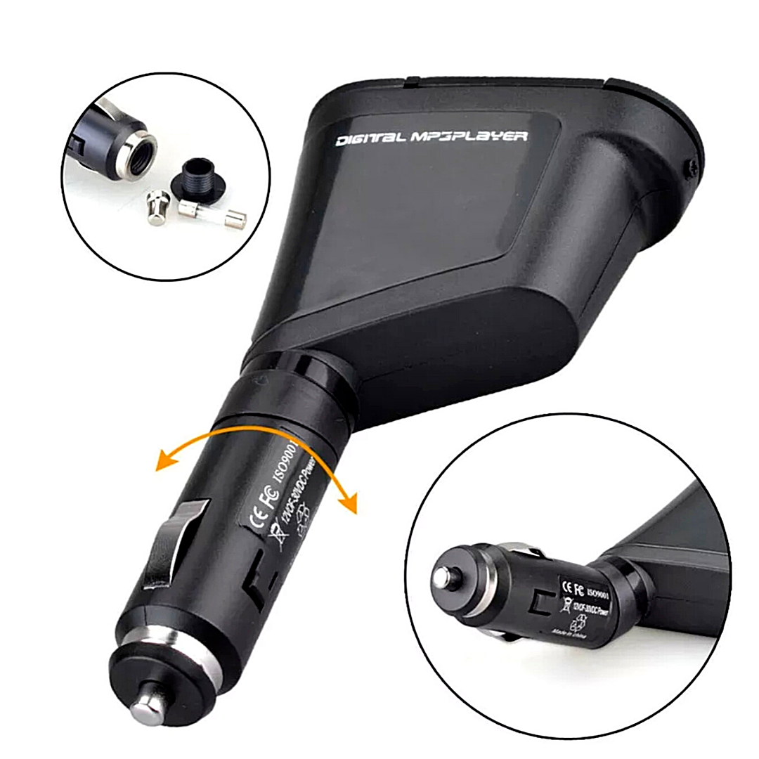 Receptor de audio inalámbrico auxiliar para coche Bluetooth adaptador transmisor