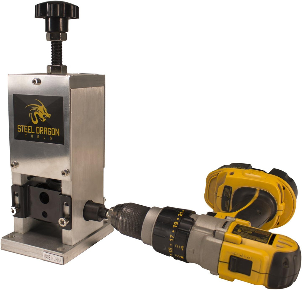 WRA15 Benchtop Manual or Drill Powered Automatic Wire Stripping Machine Strip Sc