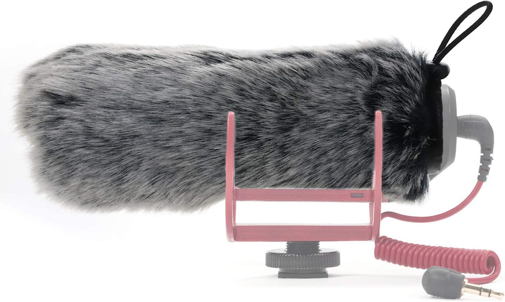 Rode Deadcat Mic Windshield Fur Filter for Rode VideoMic Go Camera Microphone