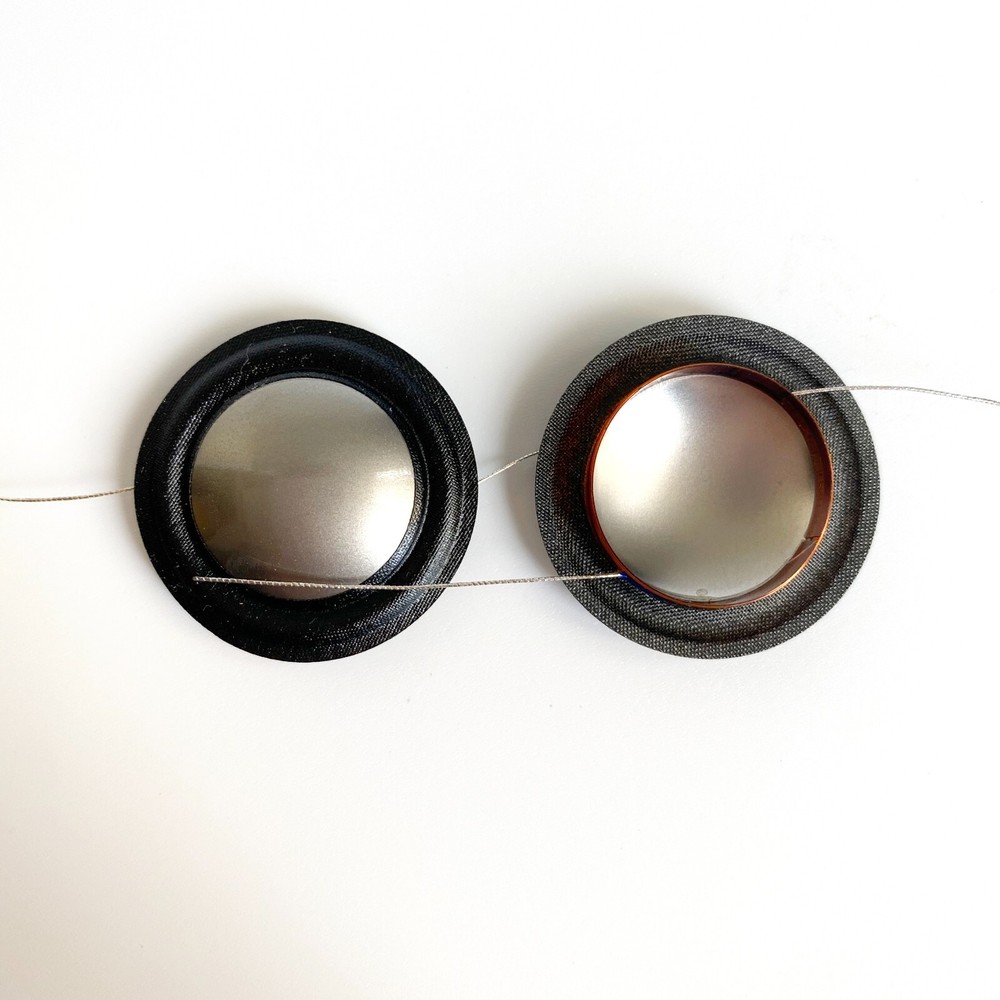 2 Replacement 0.75" Titanium Dome Diaphragms For Infinity 331062-001 Tweeter 8Ω