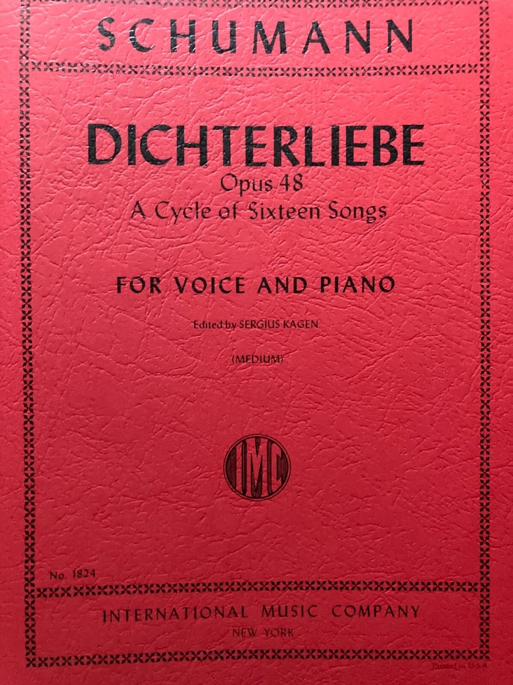 Schumann: Dichterliebe, Opus 48 (Medium) [IMC No. 1824]