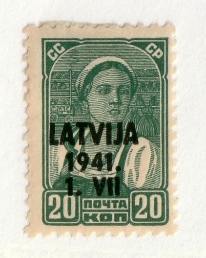 Latvia        1N17           MH OG