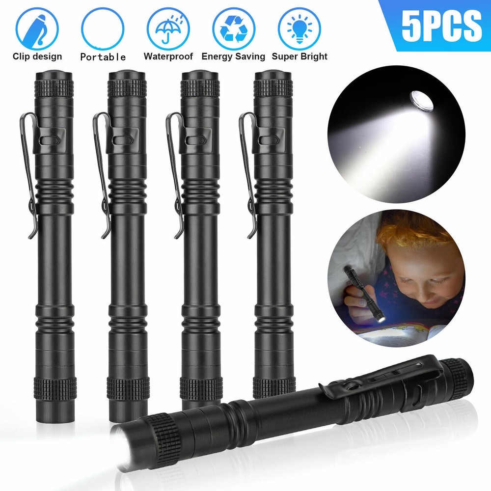 12000000LM Tactical Flashlight Small LED Torch Light Mini Super Bright Penlight