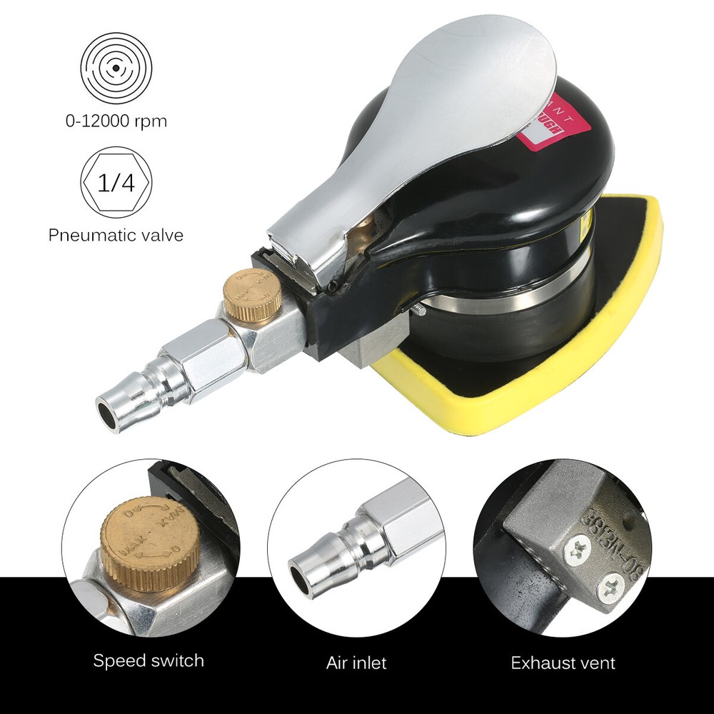 Pneumatic Random Orbit Sander Sander Polisher Small Triangular W3A8