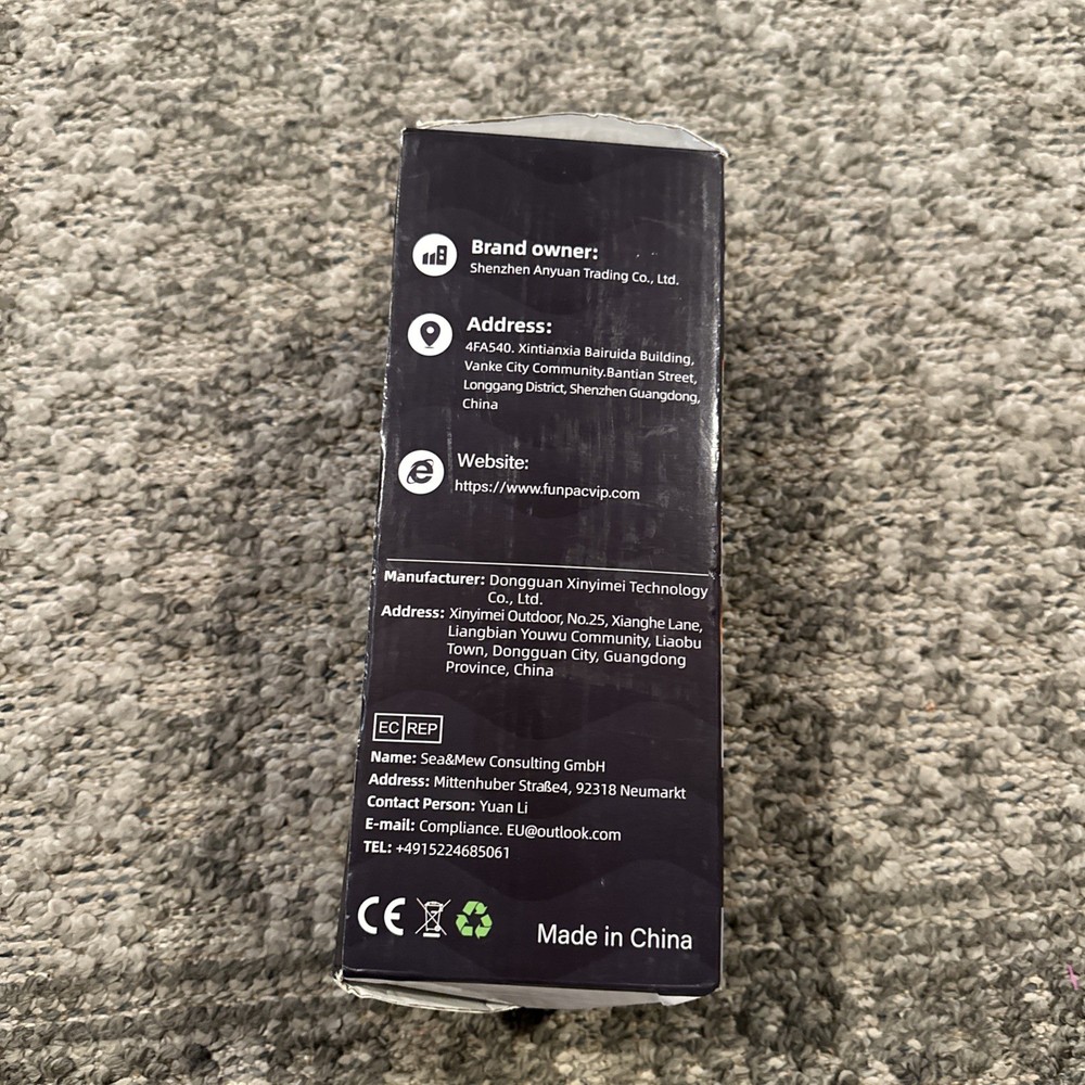 New, Green FUN PAC Compact Camping Inflatable Sleeping Pad