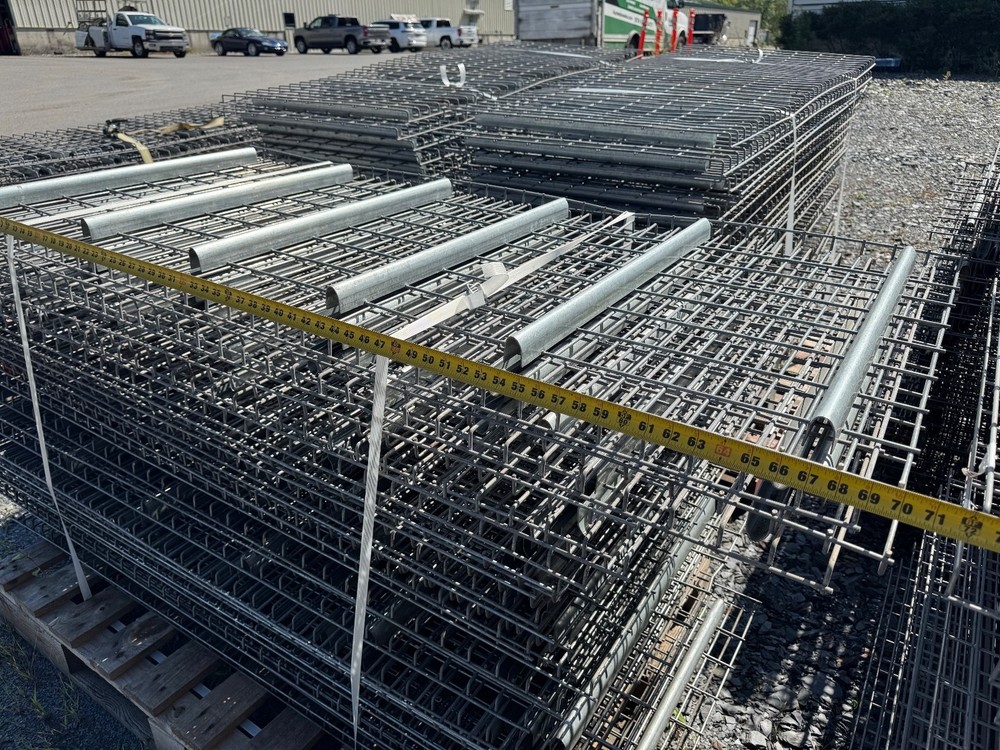 30"x70" Pallet Rack Wire Decking (Used) Quantity 20