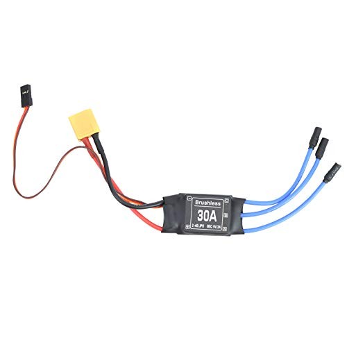 30A Electric Brushless Motor Controller, ESC Speed Controller RC Brushless