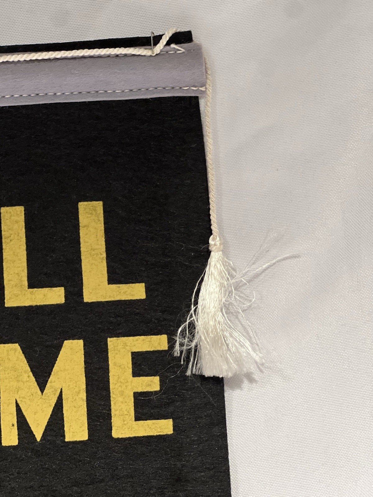 VINTAGE Early 1960s Martin King Luther Civil Rights Large Memorial Felt Banner!!