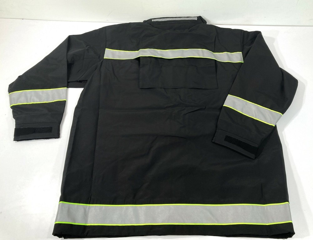 NEW BLAUER 9860 B.DRY PARKA SHELL WITH REFLECTIVE TRIM - BLACK - SMALL SHORT