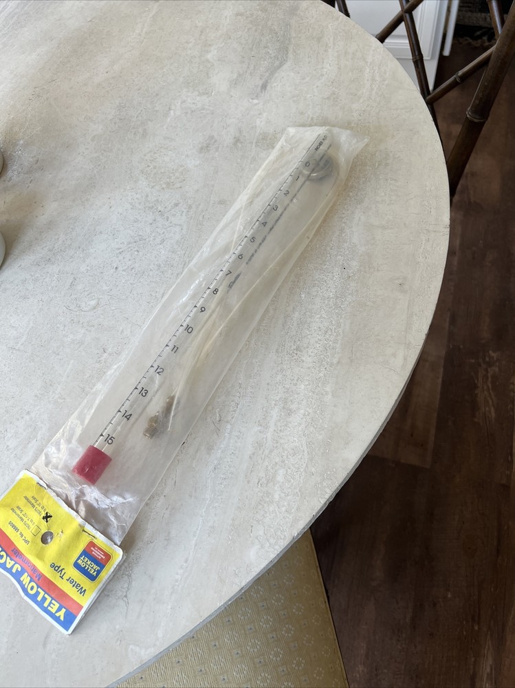 Yellow Jacket 78075 Water-Type Scale Manometer, -2" - 0 - 15"