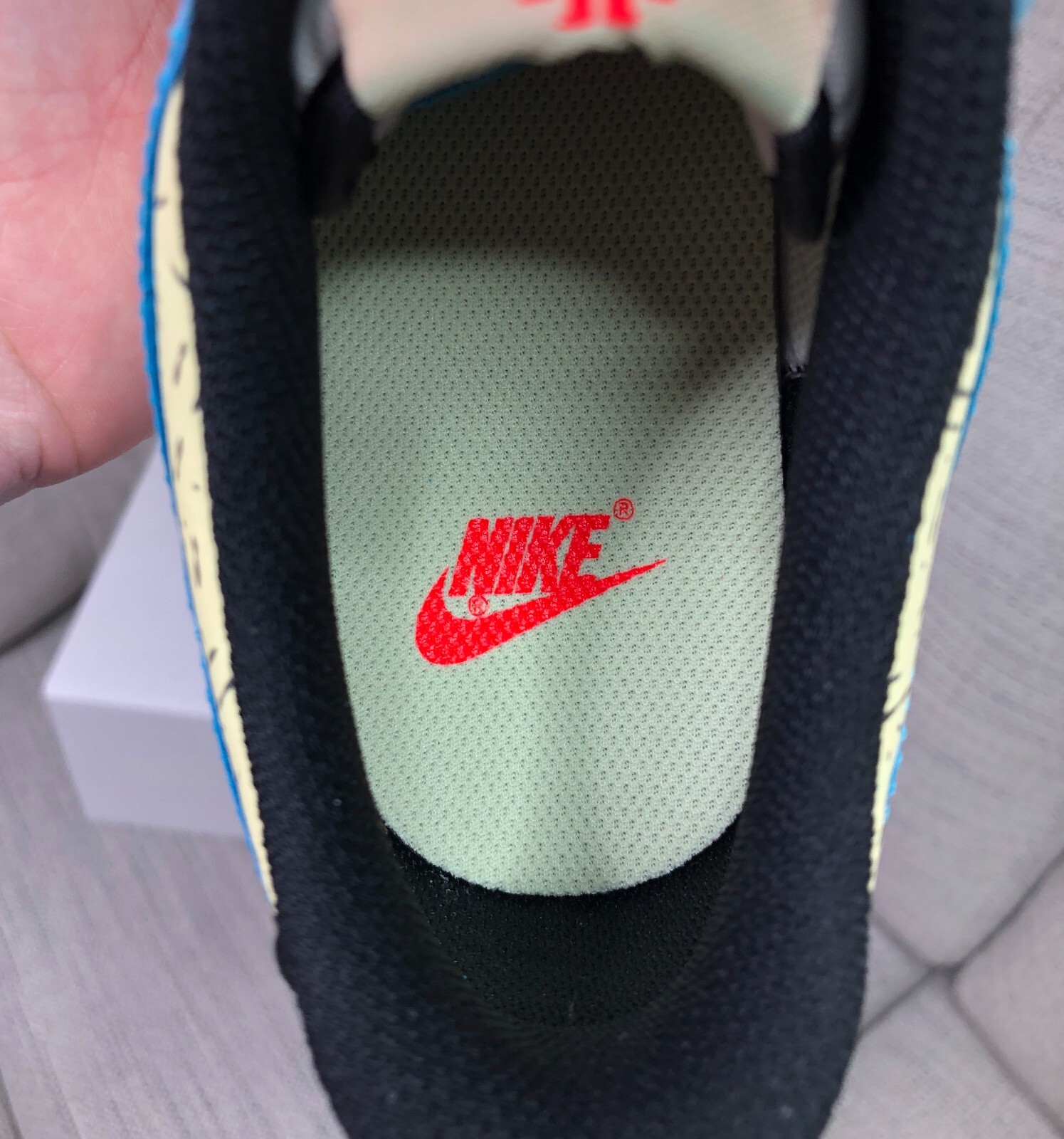 Nike Dunk Low Kyrie Irving Blue Athletic Shoes Youth Size 5Y-7Y (DN4179-400)