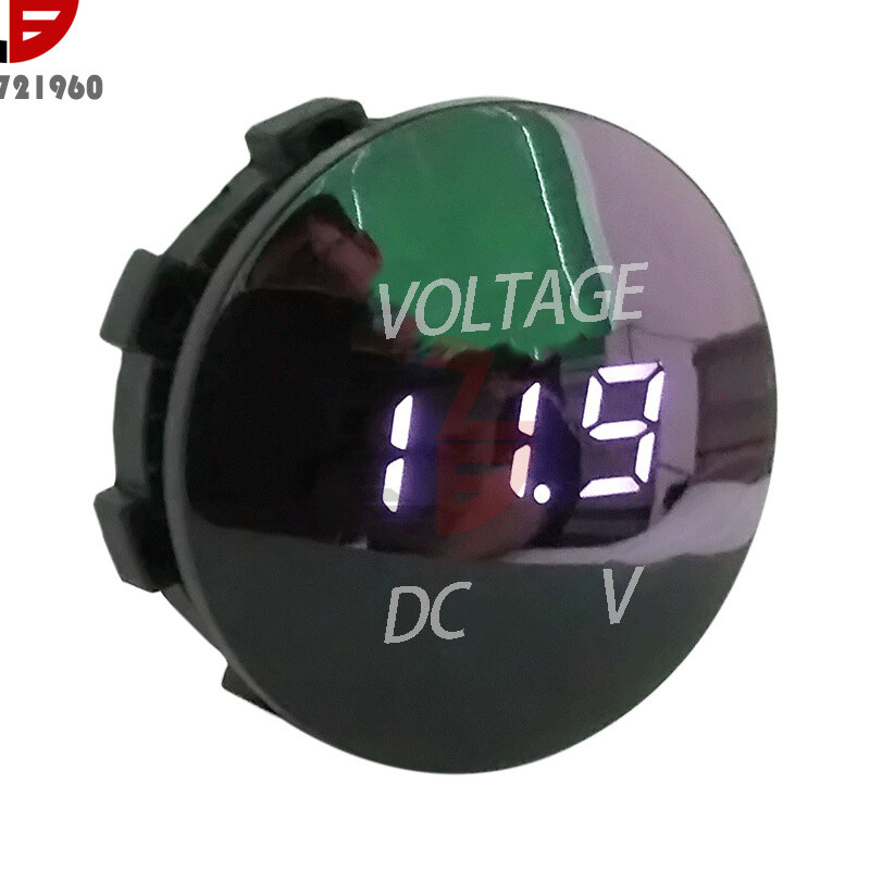 DC 12V LED Panel Digital Voltage Volt Meter Display Voltmeter Motorcycle Car