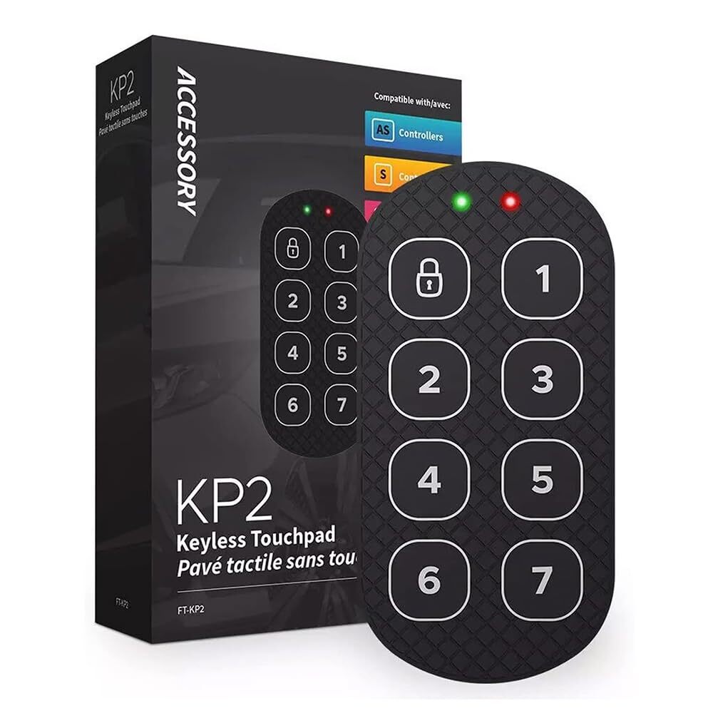 Compustar FTKP2 - KP2 7-Digit Keyless Touchpad 4th Generation for Keyless Entry