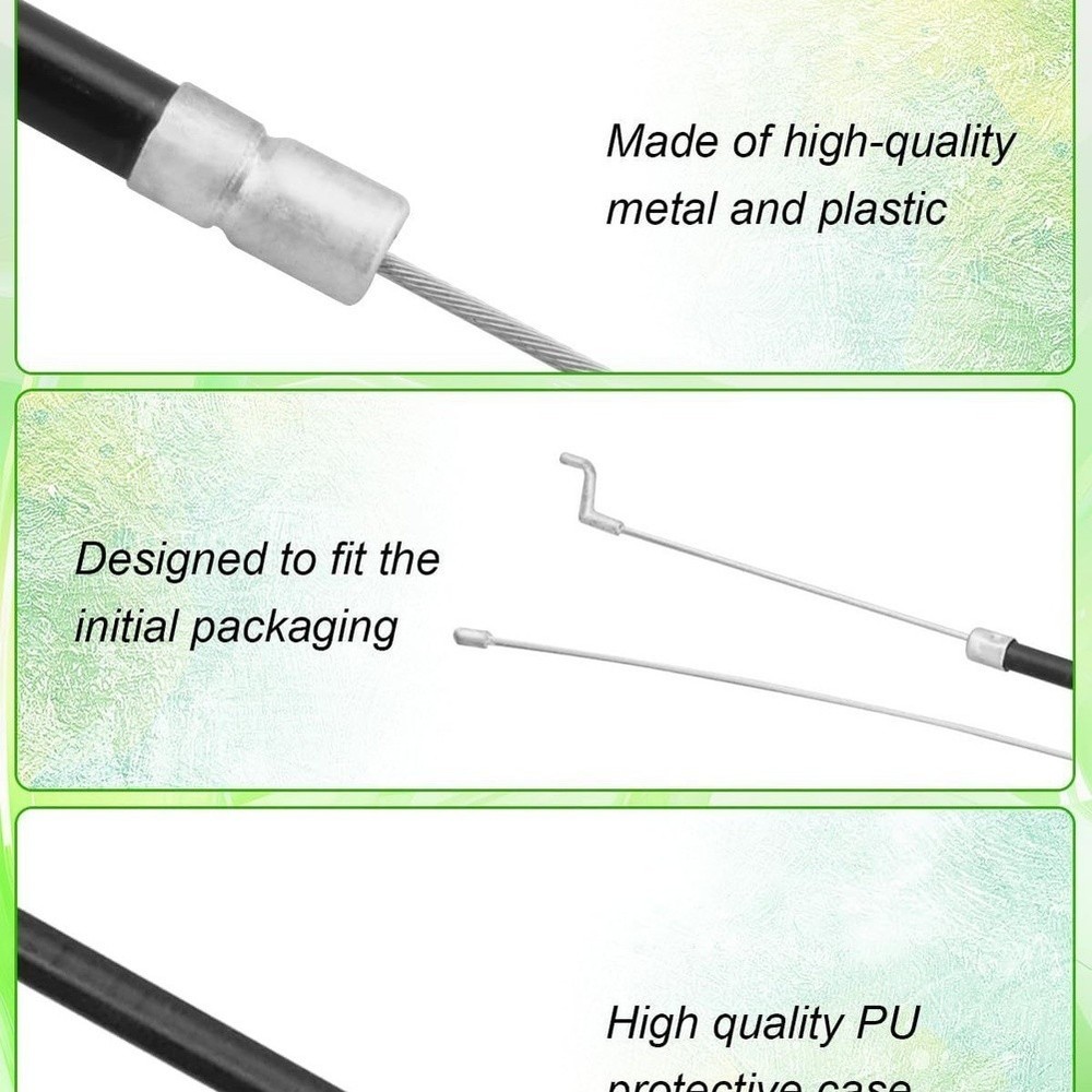FS85 Control Cable D Loop Handle Cable For Equipment Repair Coated Section 27 Cm