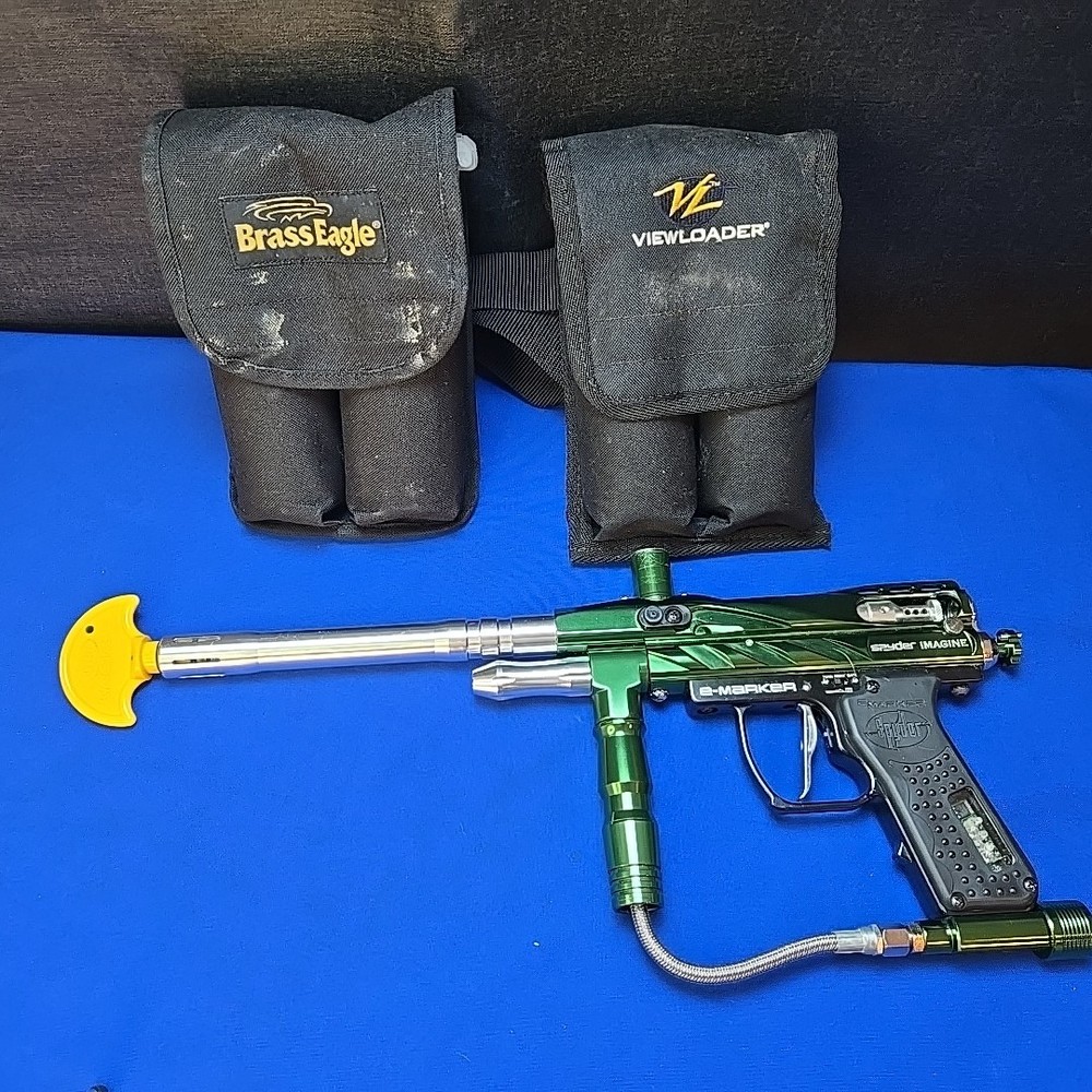 Spyder Imagine  E-Marker Paintball Marker - Tested And Working