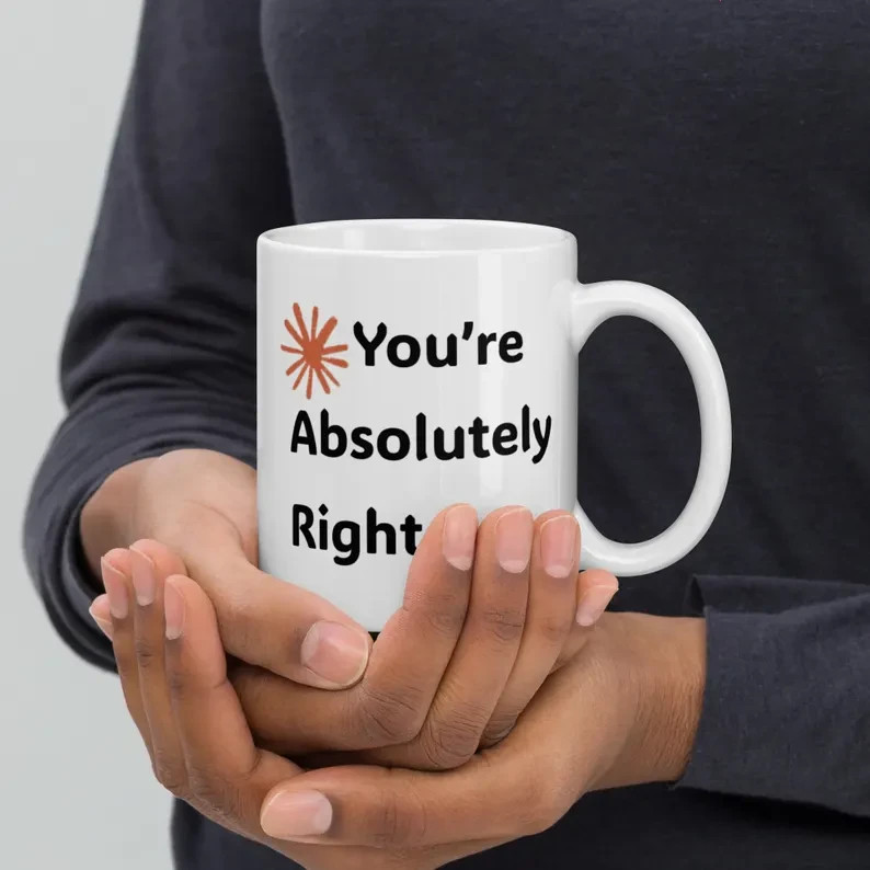 AI Meme Mug Funny LLM Coffee Cup Gift