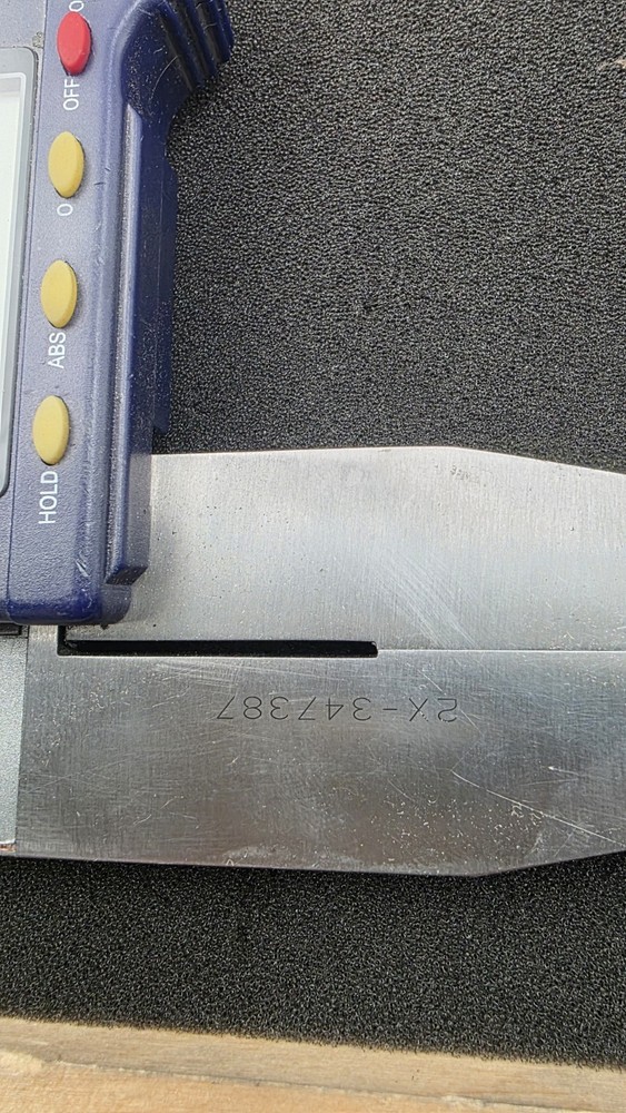 FOWLER Electronic Caliper, 0-24"/0-600mm