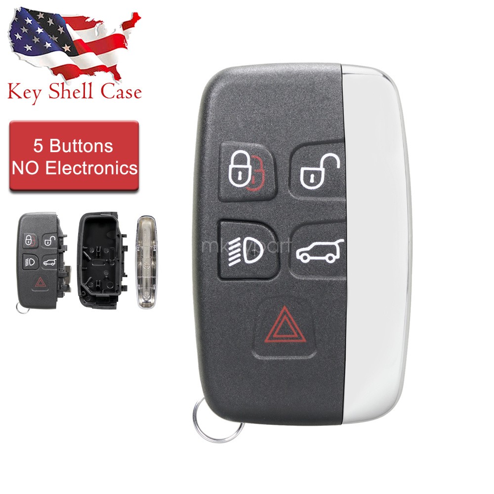 Replacement for 2012-2017 Land Rover Range Rover Evoque Key Fob Remote Shell