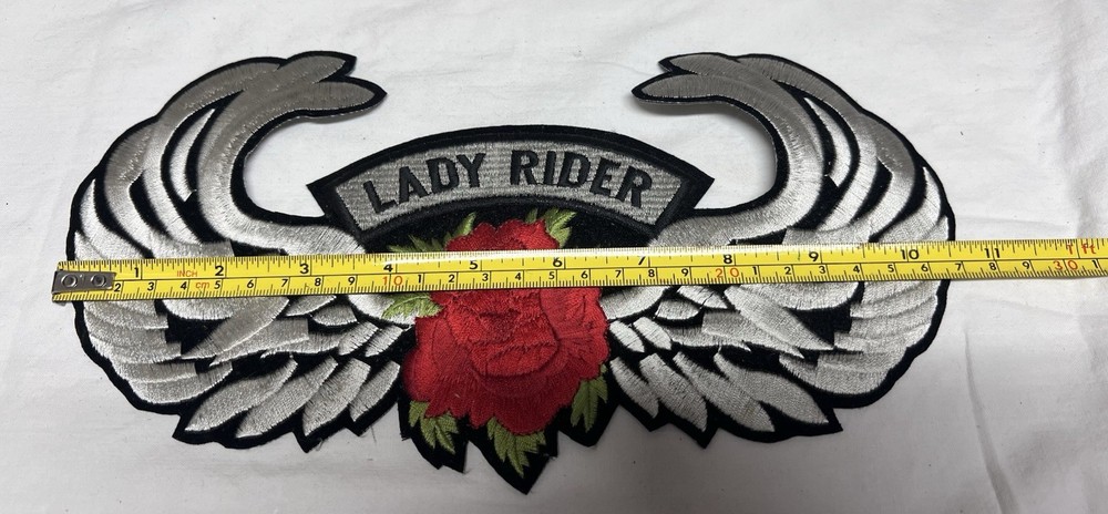 Harley Davidson Lady Rider Self Adhesive Jacket Patch